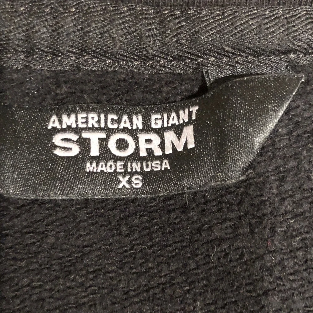 American Giant Storm Women's Zip-Up Hoodie Sweatshirt